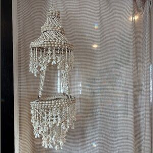 Vintage Shell Plant Hanger